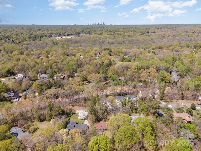 340 Sardis Rd N, Charlotte, NC 28270 - bird's eye view featuring a forest view