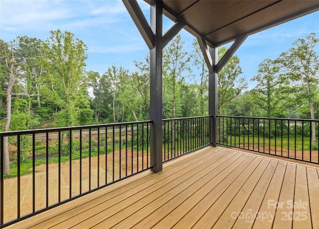 27 George Allen Rdg, Arden, NC 28704 - view of wooden deck