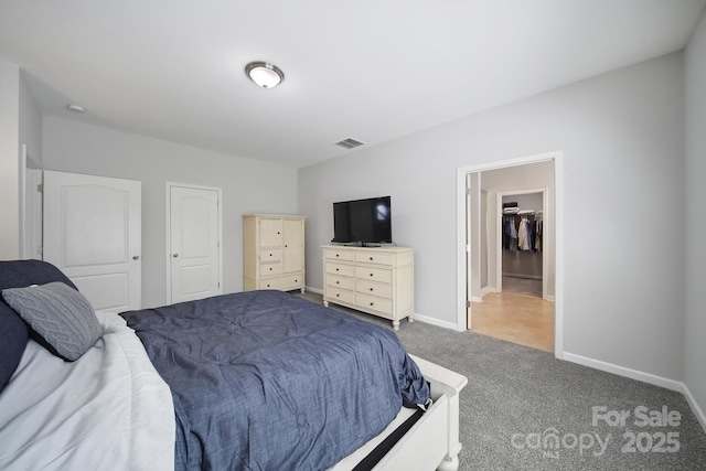 1718 Still River Way, Fort Mill, SC 29708 - carpeted bedroom with a closet, visible vents, and baseboards
