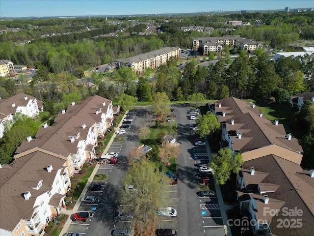 17143 Red Feather Dr, Charlotte, NC 28277 - bird's eye view featuring a residential view