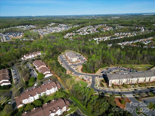 17143 Red Feather Dr, Charlotte, NC 28277 - bird's eye view with a residential view and a view of trees