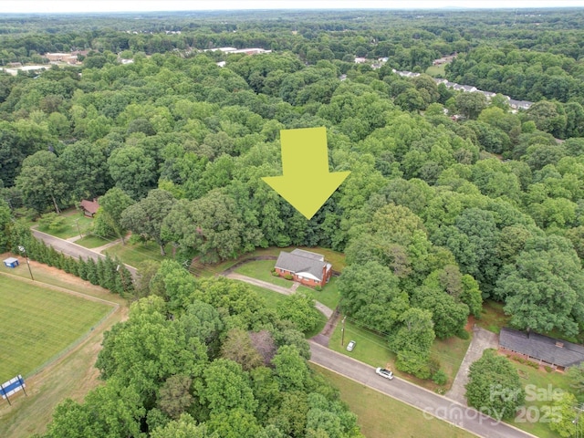 167 Cedar Ln, Troutman, NC 28166 - view of property location featuring a heavily wooded area
