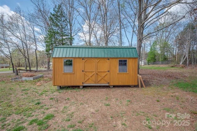 266 Asheland Dr, Ellenboro, NC 28040 - view of shed