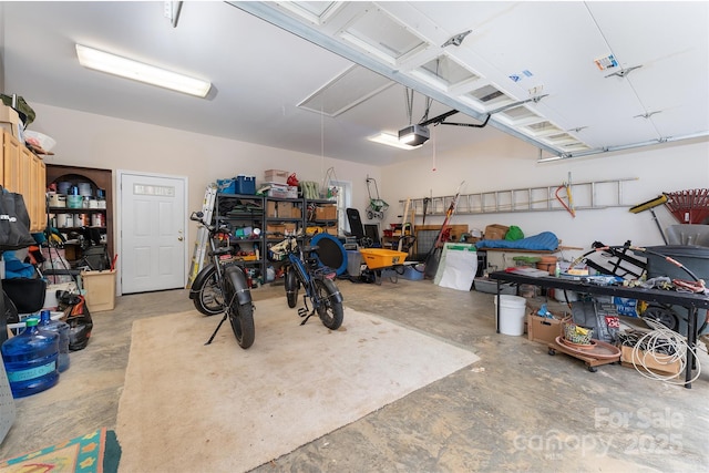 27 Hunting Lodge Dr, Black Mountain, NC 28711 - garage featuring a garage door opener