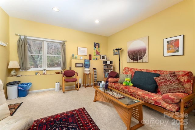 27 Hunting Lodge Dr, Black Mountain, NC 28711 - living room with carpet floors and recessed lighting