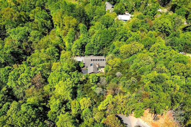 27 Hunting Lodge Dr, Black Mountain, NC 28711 - drone / aerial view with a view of trees