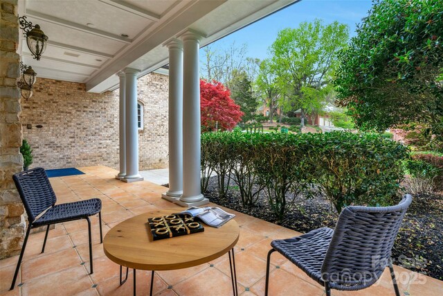 view of patio