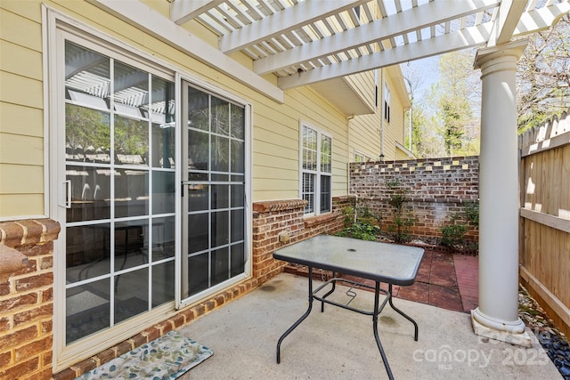 1386 21st Ave NE, Hickory, NC 28601 - view of patio / terrace featuring a pergola
