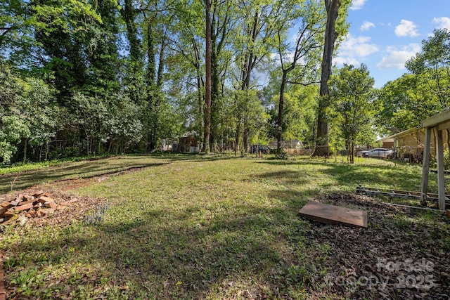 1801 Weststone Dr, Charlotte, NC 28208 - view of yard featuring fence