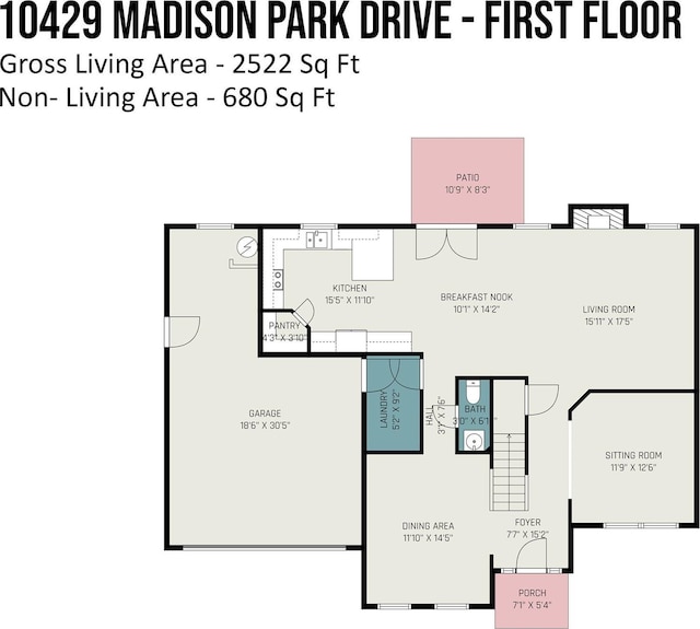 10429 Madison Park Dr, Charlotte, NC 28269 - photo 21