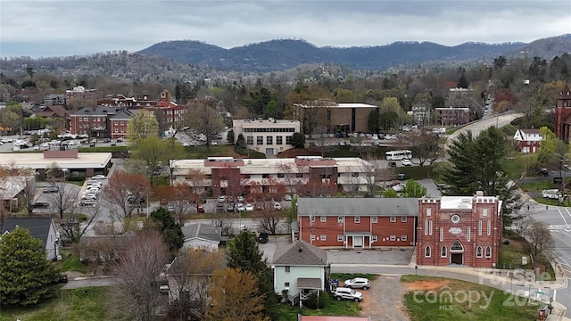 31 Hildebrand St Unit 1 & 154, Asheville, NC 28801 - drone / aerial view featuring a mountain view