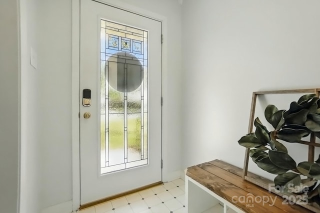 110 Tanglewood Dr, Kannapolis, NC 28081 - doorway featuring light floors
