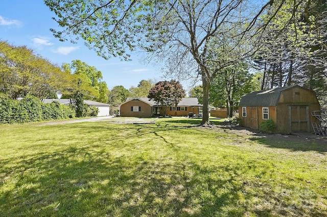 110 Tanglewood Dr, Kannapolis, NC 28081 - view of yard with an outbuilding and a shed