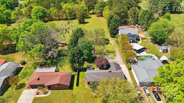 110 Tanglewood Dr, Kannapolis, NC 28081 - birds eye view of property with a residential view