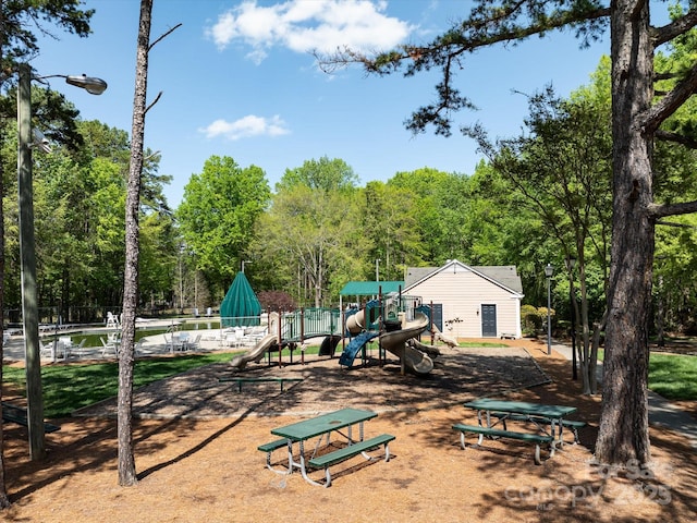 view of community play area