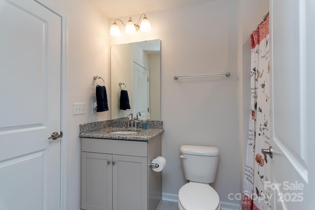 2097 Saddlebred Dr, Iron Station, NC 28080 - full bath with vanity and toilet