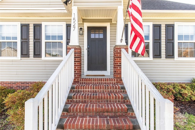 view of property entrance