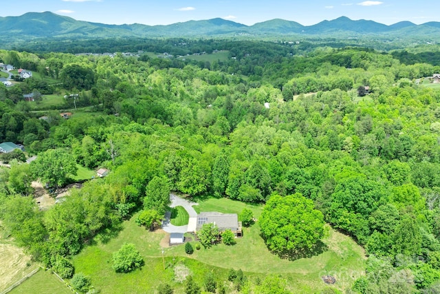 9 Mikayla Ln, Candler, NC 28715 - bird's eye view of a forest and a mountain backdrop