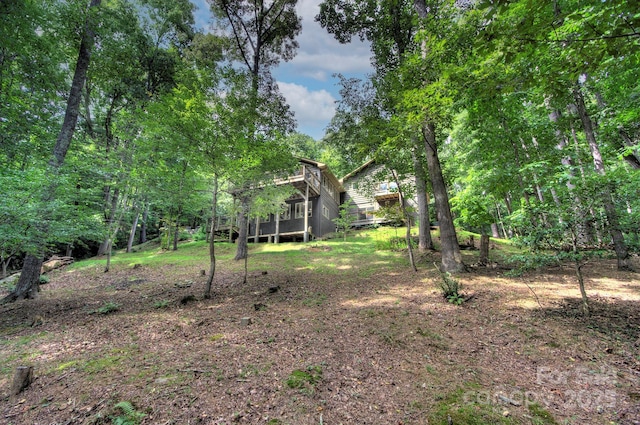 80 Vance Gap Rd, Asheville, NC 28805 - view of yard