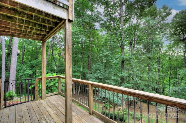 80 Vance Gap Rd, Asheville, NC 28805 - view of deck