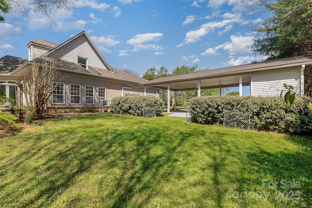 7900 Gilead Rd, Huntersville, NC 28078 - back of house with a lawn