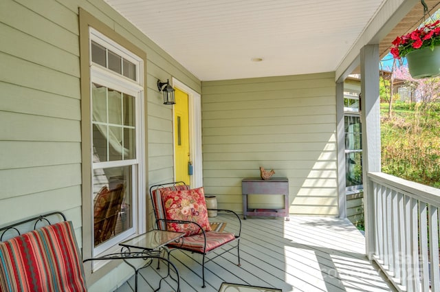 161 Hamburg Mountain Rd, Weaverville, NC 28787 - view of wooden porch