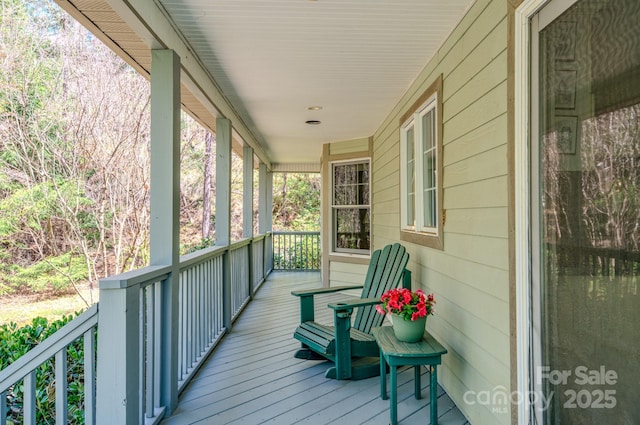 161 Hamburg Mountain Rd, Weaverville, NC 28787 - view of porch