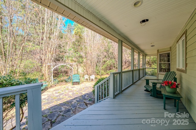 161 Hamburg Mountain Rd, Weaverville, NC 28787 - view of porch