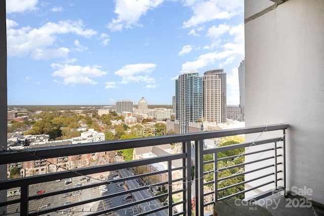 333 W Trade St Unit 1802, Charlotte, NC 28202 - balcony with a city view