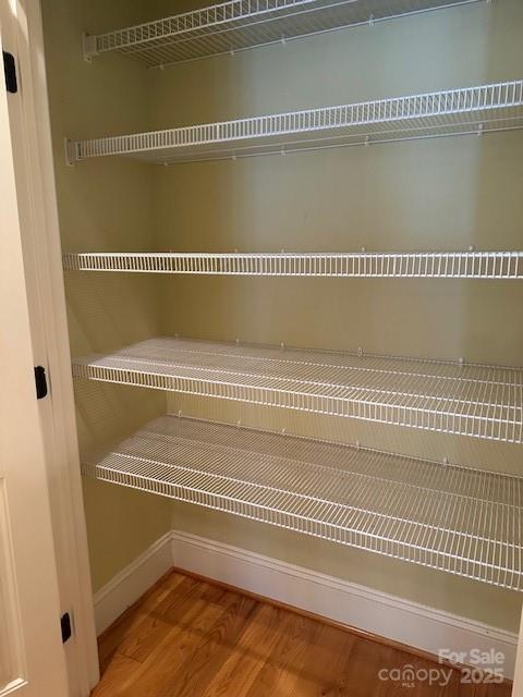 view of pantry