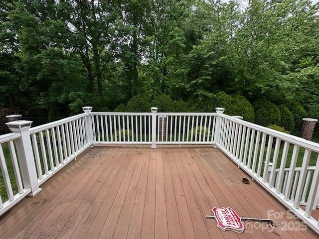 view of deck
