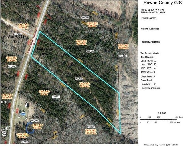 0 Wyatt Grove Church Rd, Richfield, NC 28137