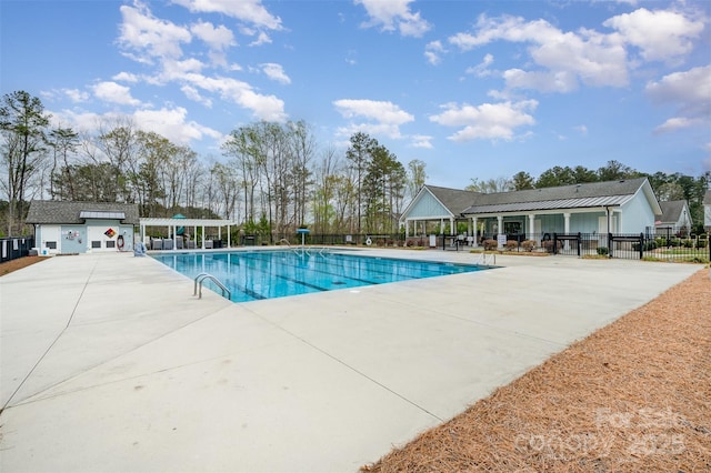 2332 Paddlers Cove Dr, Lake Wylie, SC 29710 - pool with fence and a patio