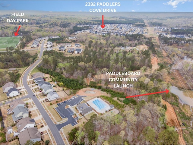2332 Paddlers Cove Dr, Lake Wylie, SC 29710 - drone / aerial view