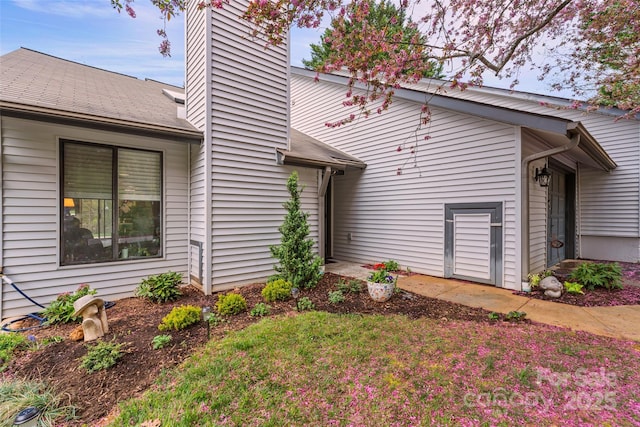 407 Sweeten Way, Asheville, NC 28803 - view of front of home with a chimney