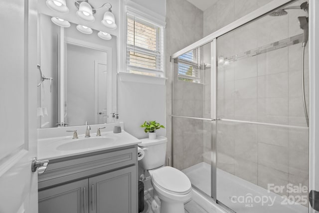 10904 Kilkenny Dr, Matthews, NC 28105 - full bath featuring vanity and a shower stall