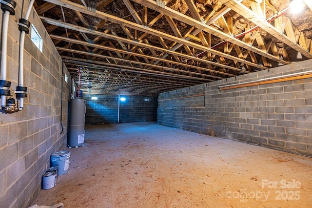 1314 39th Street Cir SW, Hickory, NC 28602 - basement featuring gas water heater