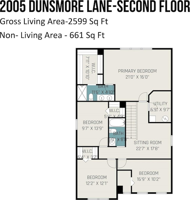 2005 Dunsmore Ln, Waxhaw, NC 28173 - view of layout