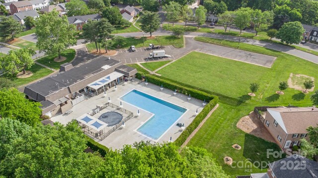 8308 Knights Bridge Rd, Charlotte, NC 28210 - aerial view