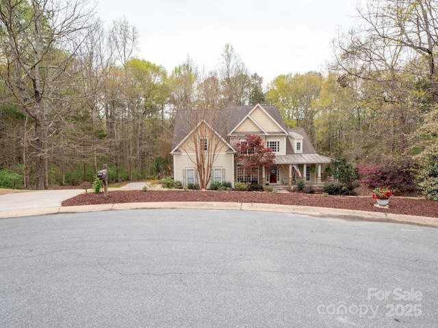 6108 Mcilwaine Rd, Huntersville, NC 28078 - view of front of house featuring covered porch