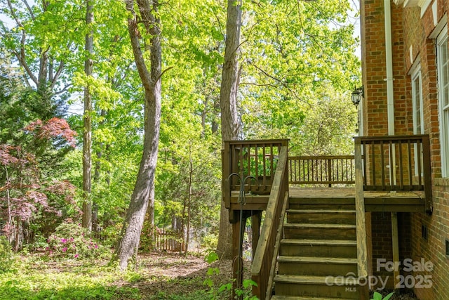 19113 Southport Dr, Cornelius, NC 28031 - deck featuring stairway