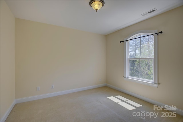 14103 Grand Traverse Dr, Charlotte, NC 28278 - carpeted empty room with visible vents and baseboards