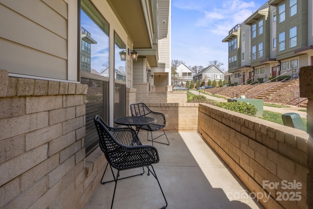 324 Uptown W Dr, Charlotte, NC 28208 - view of patio with a residential view