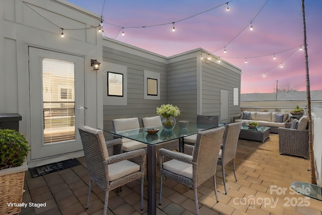 324 Uptown W Dr, Charlotte, NC 28208 - view of patio / terrace with an outdoor hangout area and outdoor dining area