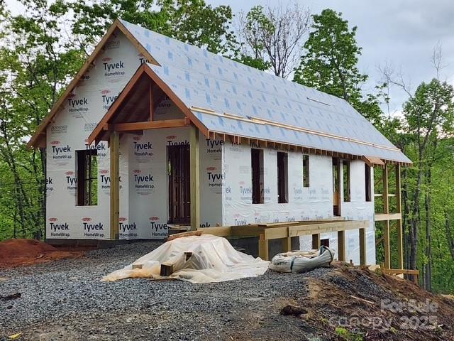 371 E Falls View Dr, Pisgah Forest, NC 28768 - view of unfinished property