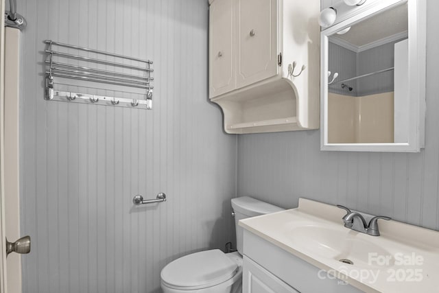 394 Efird St, Gastonia, NC 28054 - bathroom featuring toilet and vanity