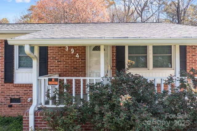 394 Efird St, Gastonia, NC 28054 - view of front facade featuring brick siding and a shingled roof