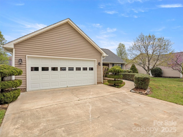 135 S Sunberry Trl, Fletcher, NC 28732 - ranch-style home featuring a garage, concrete driveway, and a front lawn