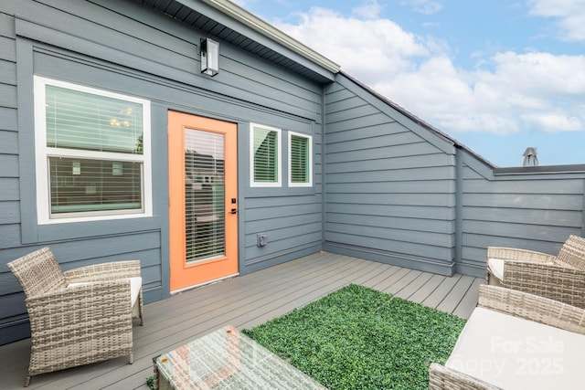 648 W End Dr, Charlotte, NC 28208 - view of deck