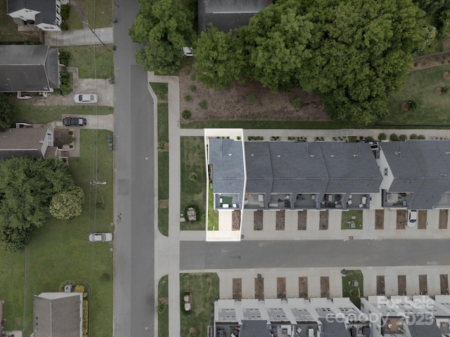 648 W End Dr, Charlotte, NC 28208 - aerial view of property and surrounding area with property parcel outlined